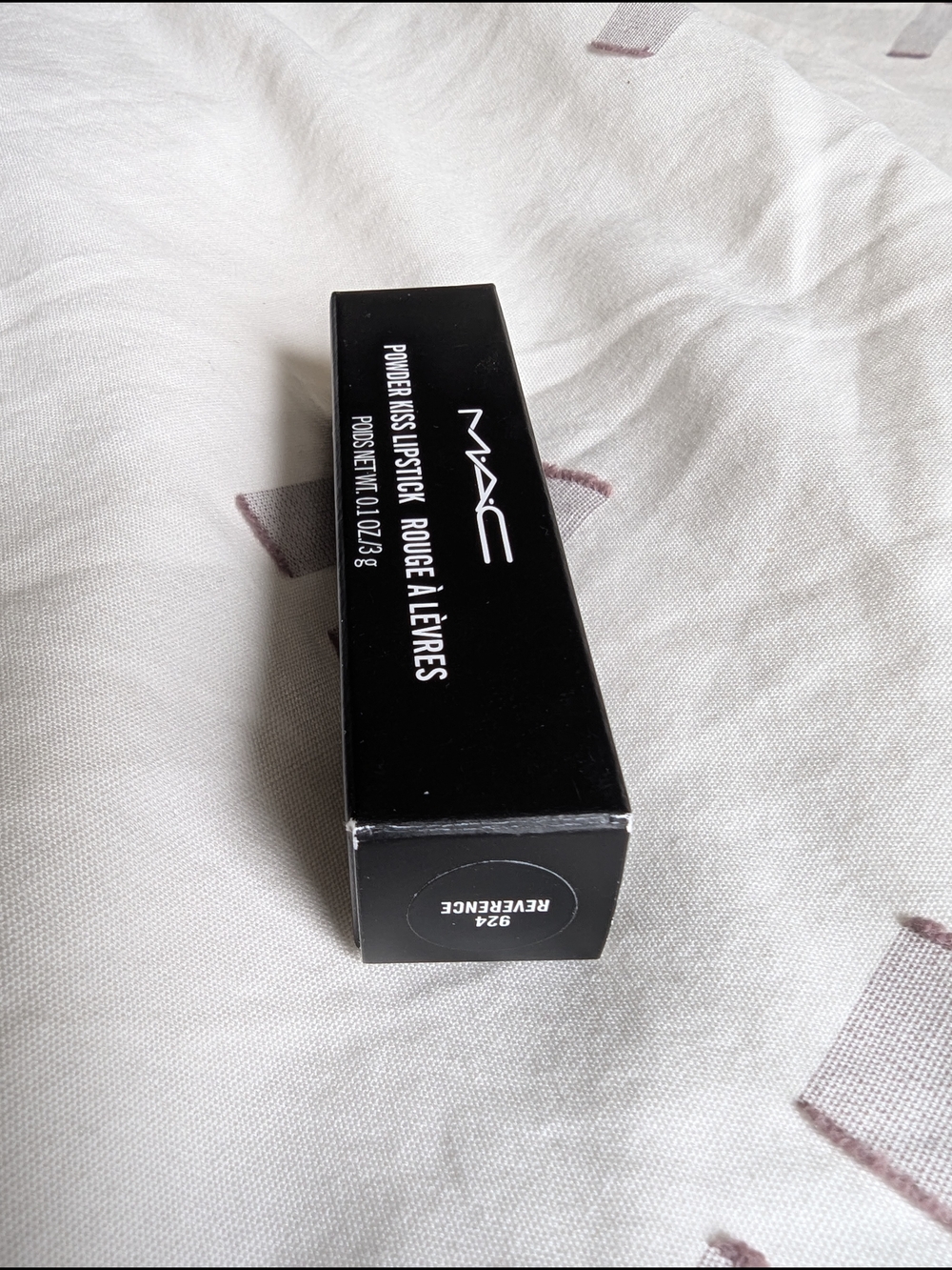 NWT MAC Cosmetics Powder Kiss Lipstick — Reverance - Picture 2 of 2